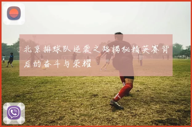 北京排球队逆袭之路揭秘精英赛背后的奋斗与荣耀